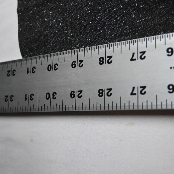 Van Heusen 35x32 Gray Tweed Flat Front Straight Mens Dress Pants - Picture 4 of 9